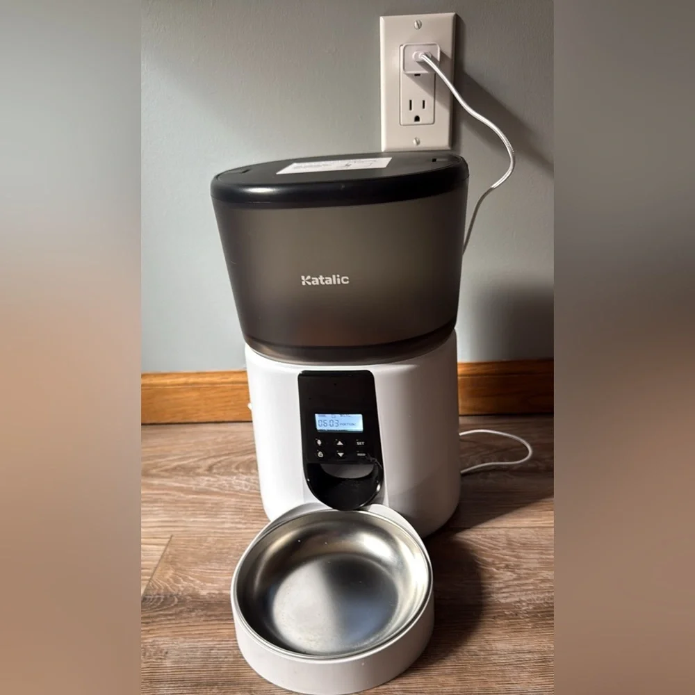 Katalic 4L Automatic Clog-Free Cat Feeder